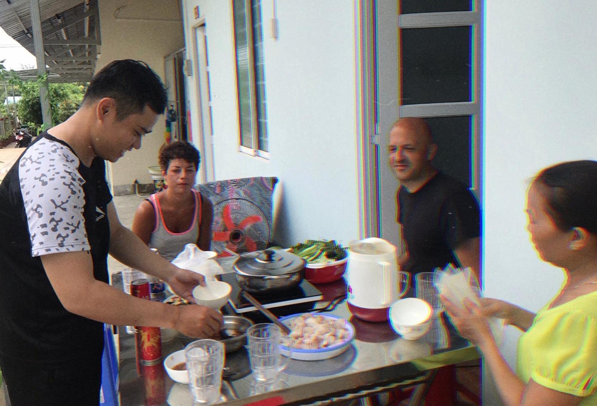 Pun Corner Homestay Chi Khu Co Ong Bagian luar foto